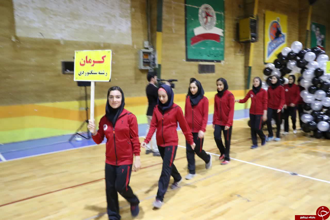 افتتاحیه المپیاد استعدادهای برتر 2 رشته ورزشی در کرمان + تصاویر