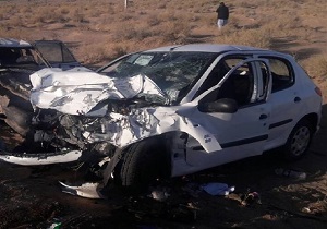 برخورد سانتافه و پژو با چند راس اسب حادثه آفرید