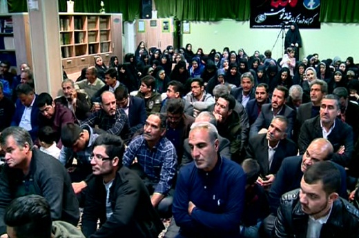 تجلیل از خادمان اربعین درخمین