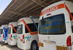 تحویل ۴ دستگاه آمبولانس به شهرستان شازند