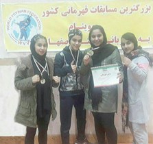 نوجوان رزمی کار گیلانی قهرمان مسابقات کشوری ووینام شد