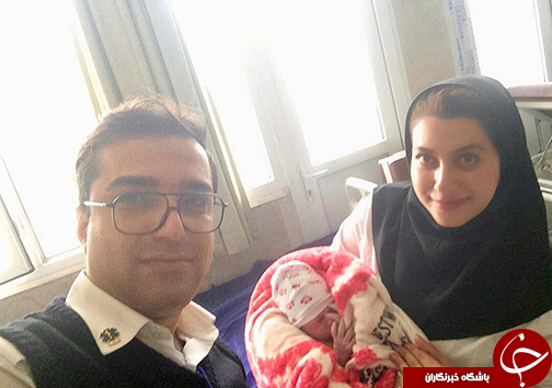 تولد نوزاد عجول به همت فرشتگان نجات + عکس