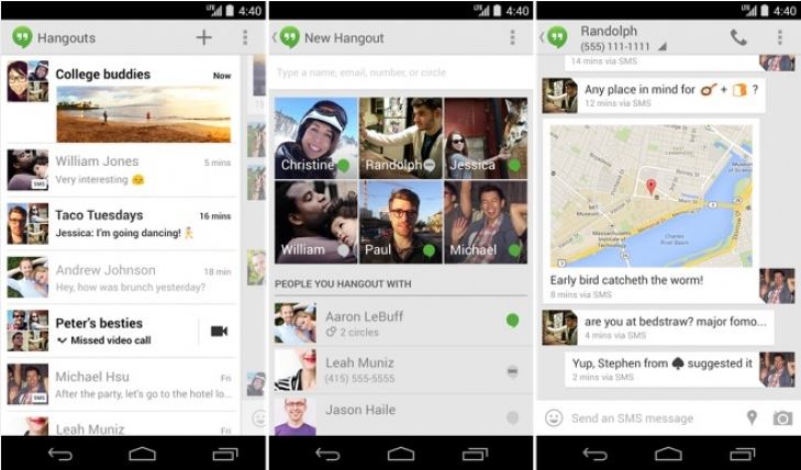 پیام&zwnj;رسان گوگل Hangouts سال 2020 از کار می&zwnj;افتد