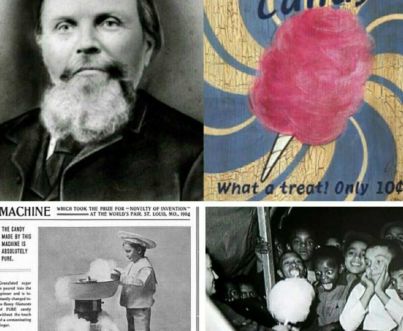 دندانپزشکی که مخترع و تولیدکننده پشمک شد! دندانپزشکی که مخترع و تولیدکننده پشمک شد!