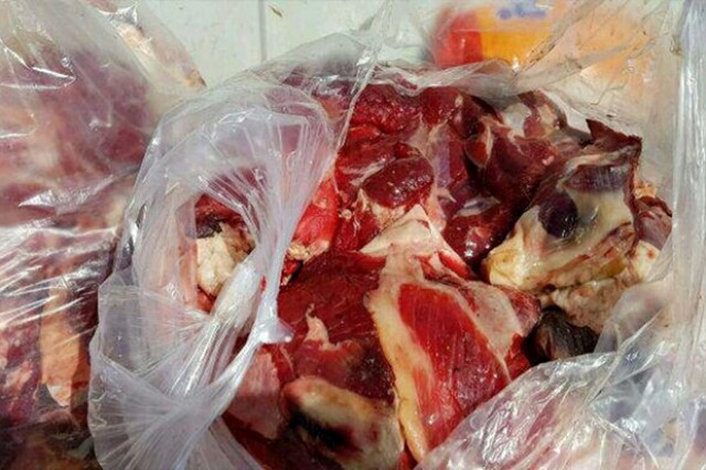 کشف گوشت قرمز غیربهداشتی و سرقتی در گنبدکاووس