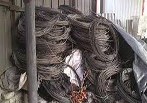 کشف هزار متر سیم و کابل سرقتی در تاکستان