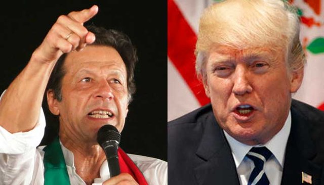 نامه ترامپ به عمران خان برای کمک به حل بحران افغانستان