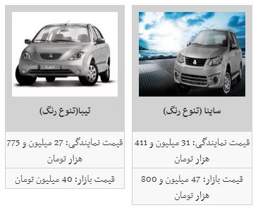افزایش جزیی قیمت خودرو+جدول