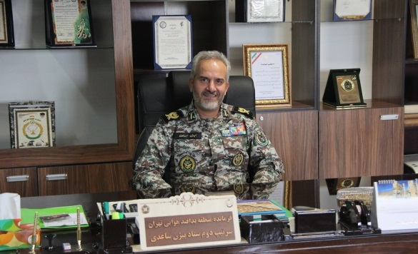 امیر ساعدی فرمانده دانشگاه پدافند هوایی ارتش شد