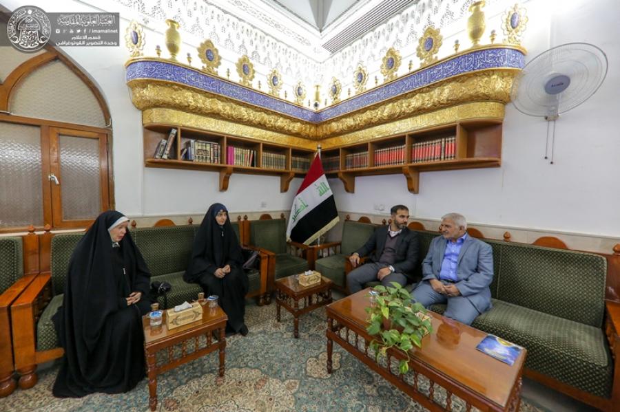 رویای نویسنده فنلاندی در دیدار از حرم امیرالمومنین تحقق یافت+عکس رویای نویسنده فنلاندی در دیدار از حرم امیرالمومنین تحقق یافت+عکس