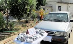 کشف تریاک جاسازی شده در پراید
