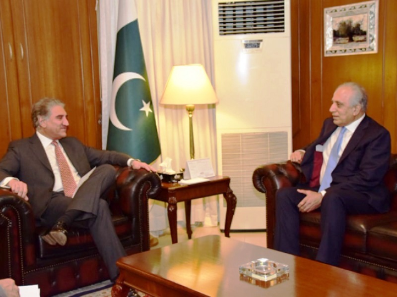 گفتگوی &laquo;خلیلزاد&raquo; با مقامات پاکستان پیرامون صلح افغانستان