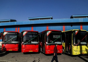 تحویل اتوبوس های درون شهری سمنان به ناوگان حمل و نقل عمومی