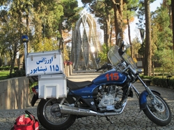 پایگاه اورژانس موتوری در نیشابور راه اندازی شد