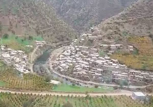 نمایی از طبیعت زیبای "دلمرز" در مریوان + فیلم