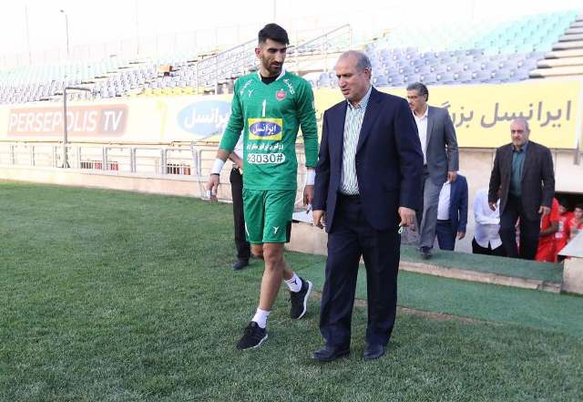 پیام رئیس فدراسیون به بیرانوند