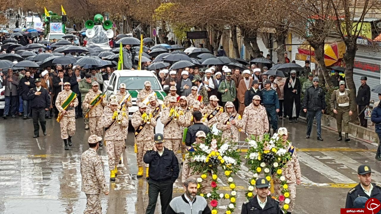 تشیع شهدای گمنام در نهاوند
