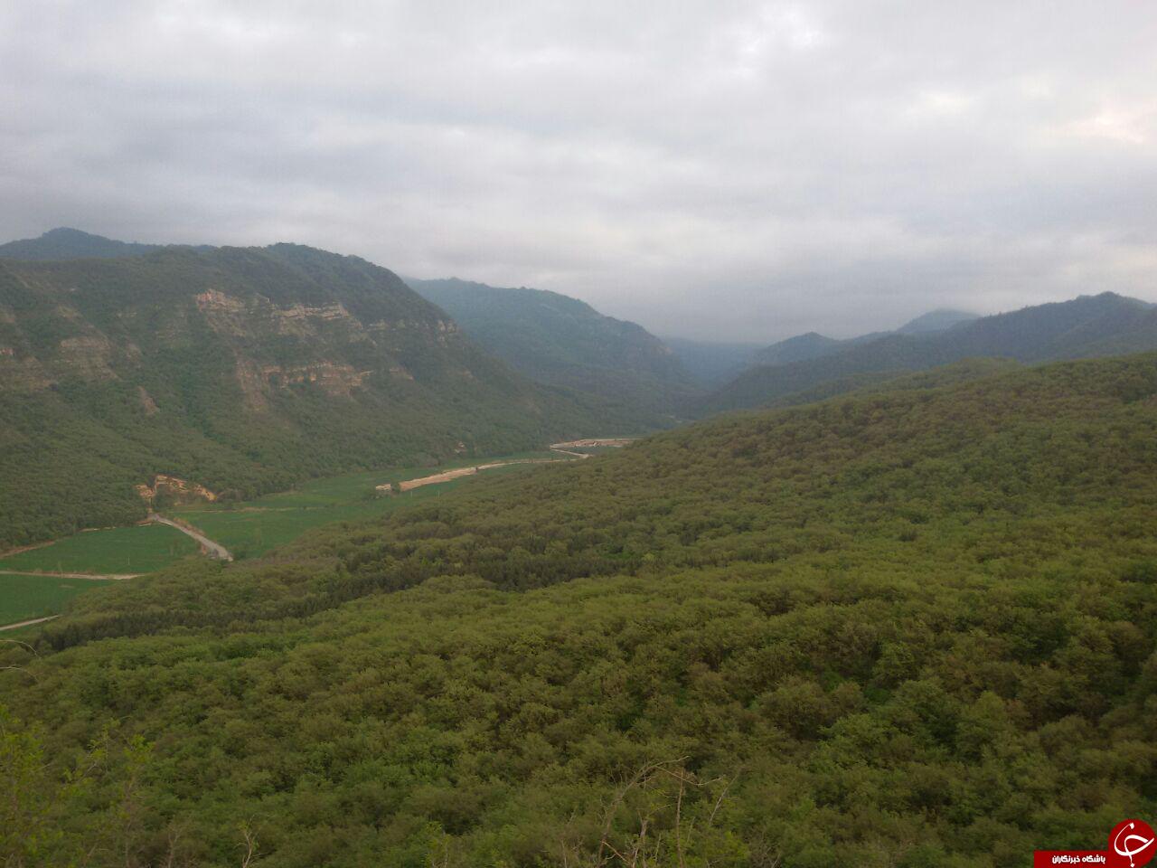 نمایی از طبیعت جذاب در روستای عروسک + تصاویر