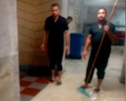 بارش باران و بیمارستانی پر از آب!! + فیلم