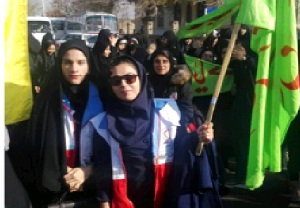 تجدید بیعت دانشجویان استان مرکزی با آرمان&zwnj;های امام راحل درخمین