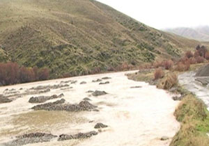 پرآب شدن رودخانه خلیفان