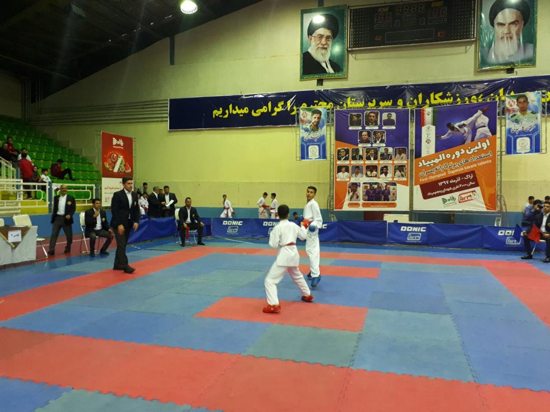 نائب قهرمانی فارس در المپیاد استعدادیابی کاراته نوجوانان