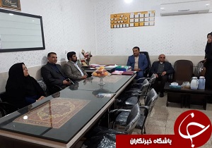 بازدید مدیران مدارس ناحیه ۳ اهواز از مدارس بهبهان