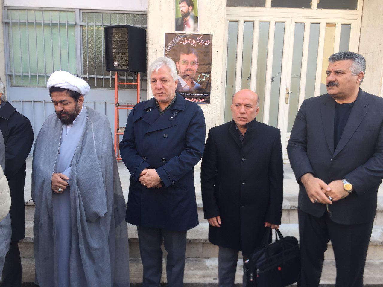 مراسم تشییع بهزاد کتیرایی برگزار شد