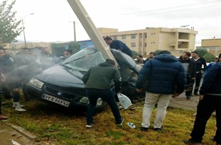 تصادف مرگبار در بلوار دانشجو شهر ایلام
