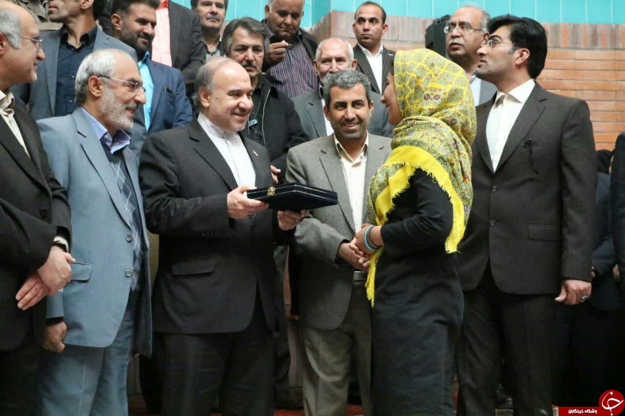 پیست دوچرخه سواری و زورخانه کرمان افتتاح شد + تصاویر
