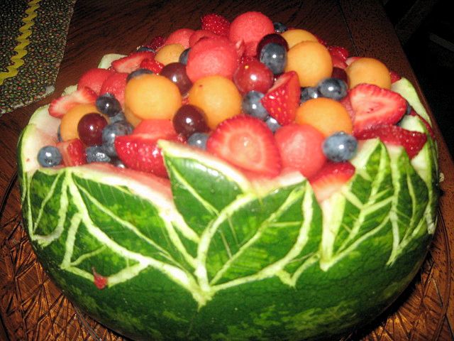 تزیین هندوانه شب یلدا 1397 / جدیدترین مدل های هندوانه مخصوص شب یلدا