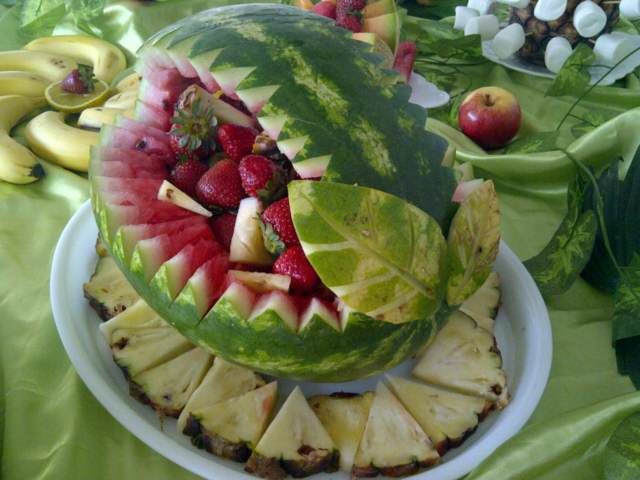 تزیین هندوانه شب یلدا 1397 / جدیدترین مدل های هندوانه مخصوص شب یلدا