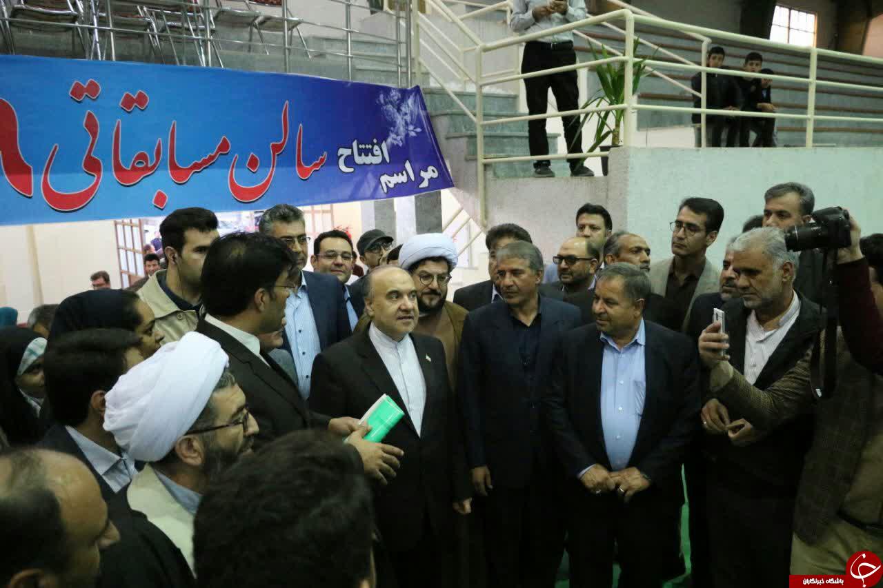 افتتاح زمین چمن فوتبال، استخر و سالن ورزشی رفسنجان + تصاویر
