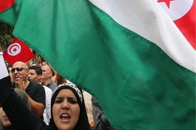 تظاهرات ضد صهیونیستی در تونس