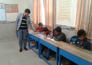 برگزاری جمع خوانی کتاب داستان کودک در دبستان قدس آبادان