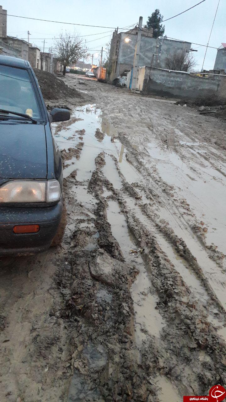 وضعیت نامناسب معابر در &laquo;پارس&zwnj;آباد&raquo;  + تصاویر