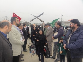 بازدید دختران دانش آموز آستانه ای از مناطق عملیاتی جنوب
