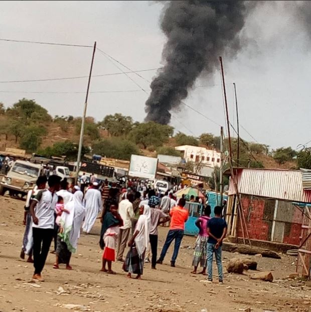 سقوط بالگرد حامل مسئولان سودانی