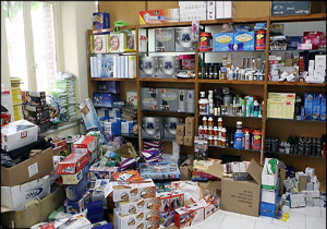 کشف انبار کالای آرایشی و بهداشتی  احتکاری در ایرانشهر