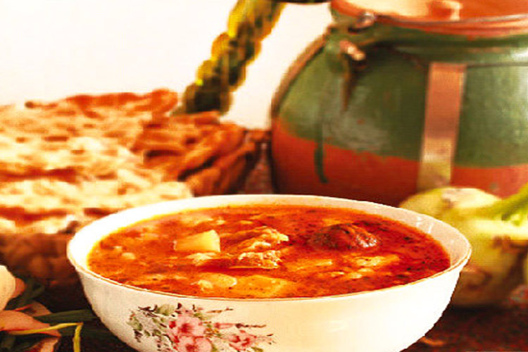 طرز تهیه آبگوشت قنبید /آبگوشت محلی قم