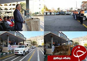 آغاز طرح زمستانی پلیس، راهداری و دستگاه‌های خدمت‌رسان در جاده‌های لرستان