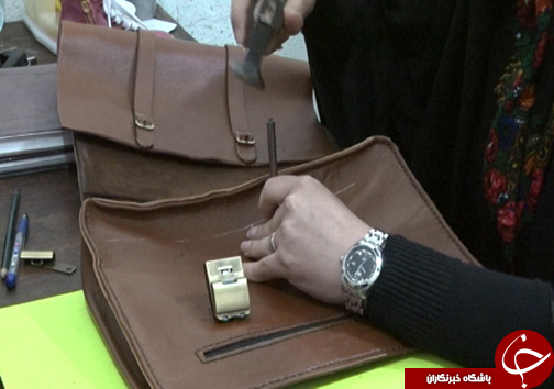 کارآفرینی با چرم دوزی