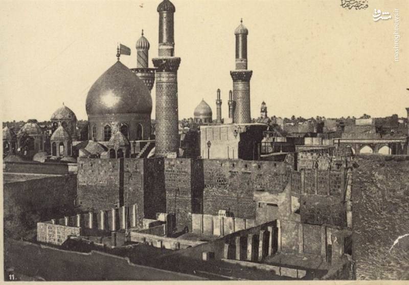 تصویر قدیمی از حرم امام حسین (ع)