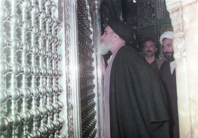 ماجرای حضور مخفیانه امام خمینی (ره) در حرم حضرت عبدالعظیم +فیلم