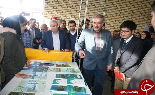 بازدید نمایندگان سفارت ژاپن از  نمایشگاه دستاوردهای ستاد احیای دریاچه اورمیه +تصاویر