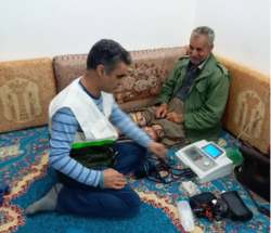 خدمات بهداشتی و درمانی جامعه پزشکی مهران به مناطق محروم