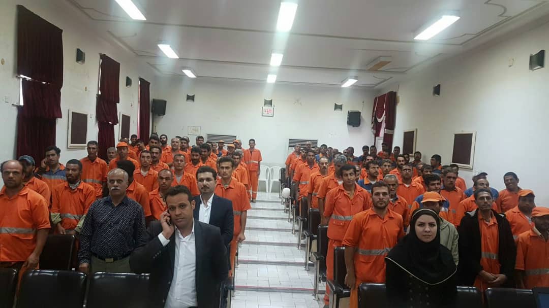 برگزاری گارگاه آموزشی ویژه پاکبانان