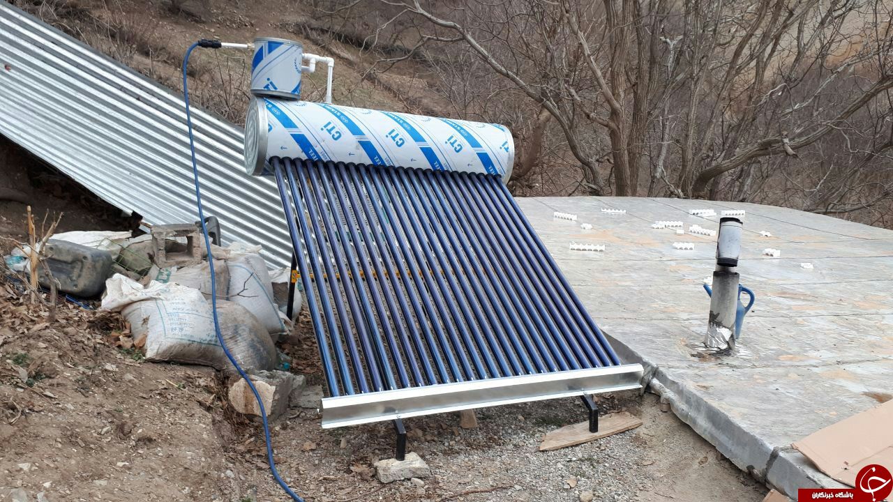 نصب و راه اندازی77 دستگاه آبگرمکن خورشیدی