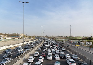 وضعیت ترافیک تهران در صبح روز سه شنبه