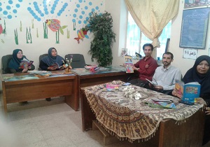 برگزاری جلسه جمع خوانی کتاب در آبادان